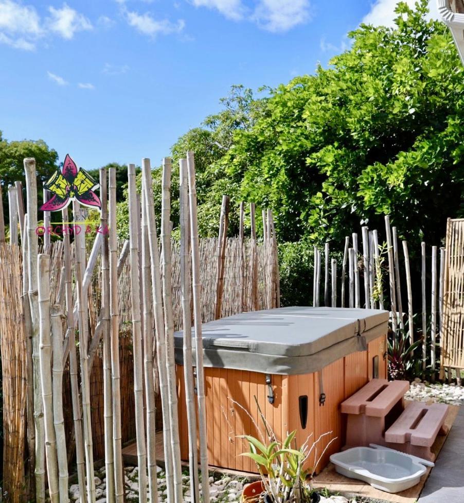 Piscine, Plages Bois Jolan Et Du Bourg, Jardin & Parking Prives, Sainte-Anne - Villas Orchyd & Ka ภายนอก รูปภาพ