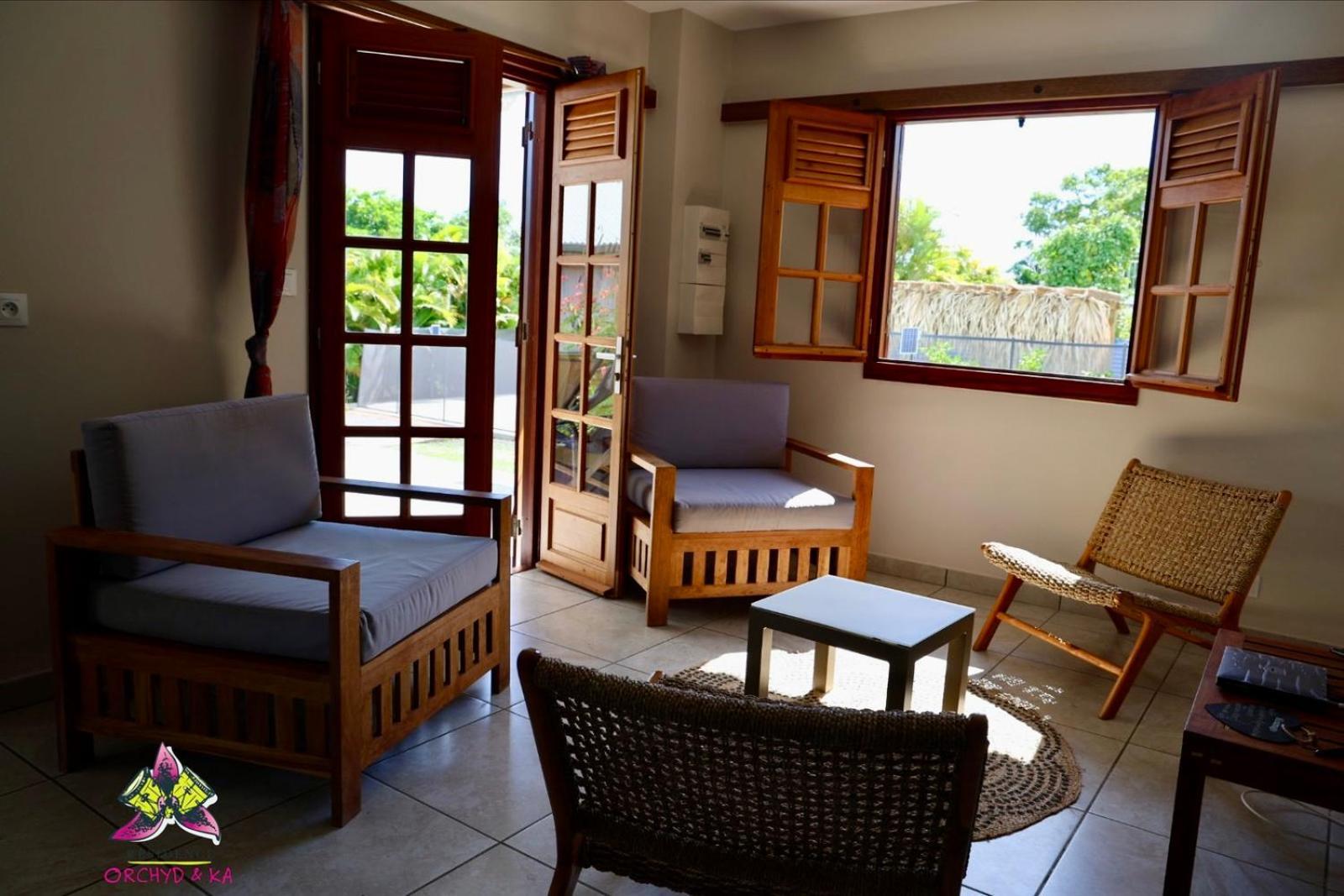 Piscine, Plages Bois Jolan Et Du Bourg, Jardin & Parking Prives, Sainte-Anne - Villas Orchyd & Ka ภายนอก รูปภาพ