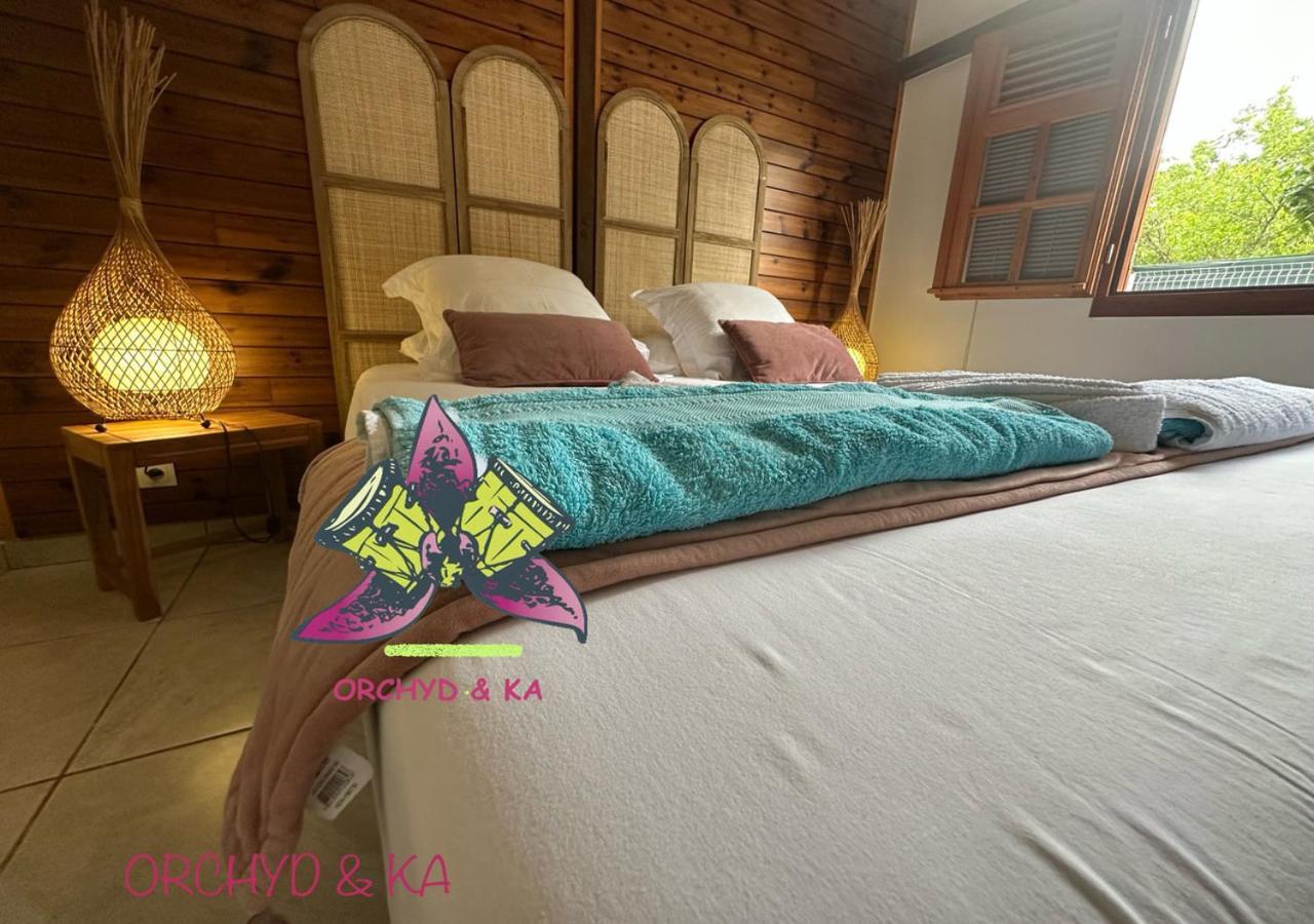 Piscine, Plages Bois Jolan Et Du Bourg, Jardin & Parking Prives, Sainte-Anne - Villas Orchyd & Ka ภายนอก รูปภาพ