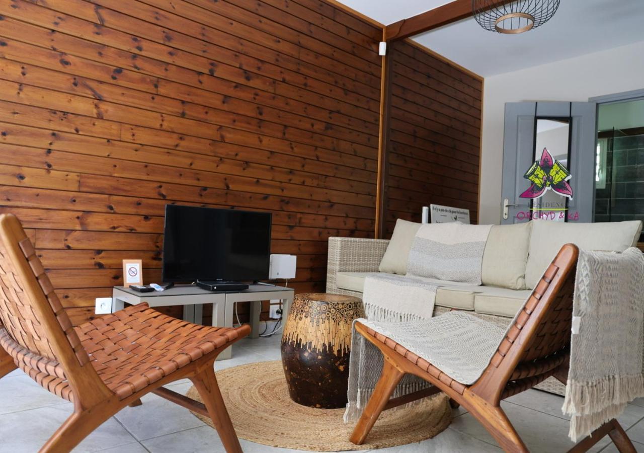 Piscine, Plages Bois Jolan Et Du Bourg, Jardin & Parking Prives, Sainte-Anne - Villas Orchyd & Ka ภายนอก รูปภาพ