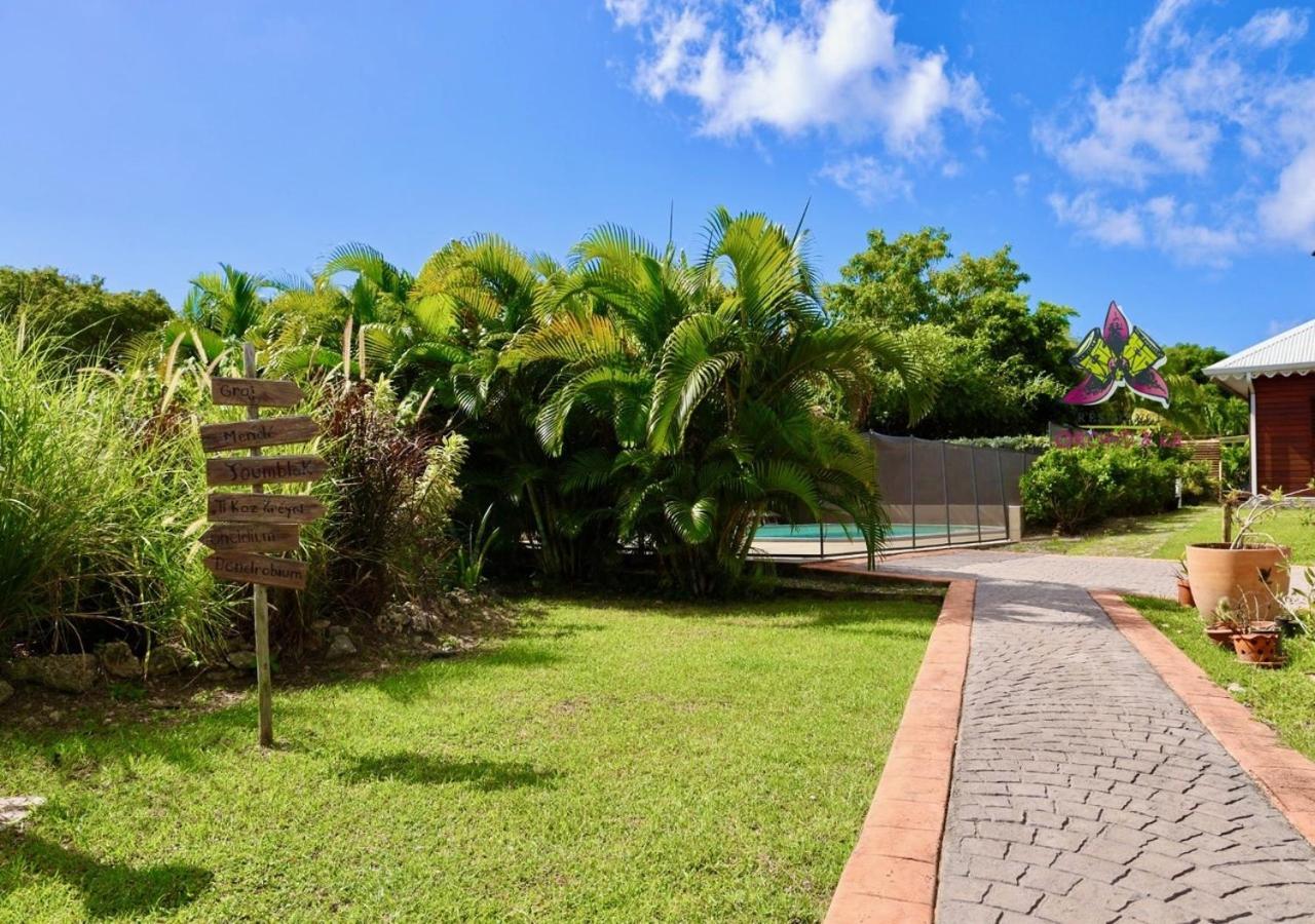 Piscine, Plages Bois Jolan Et Du Bourg, Jardin & Parking Prives, Sainte-Anne - Villas Orchyd & Ka ภายนอก รูปภาพ