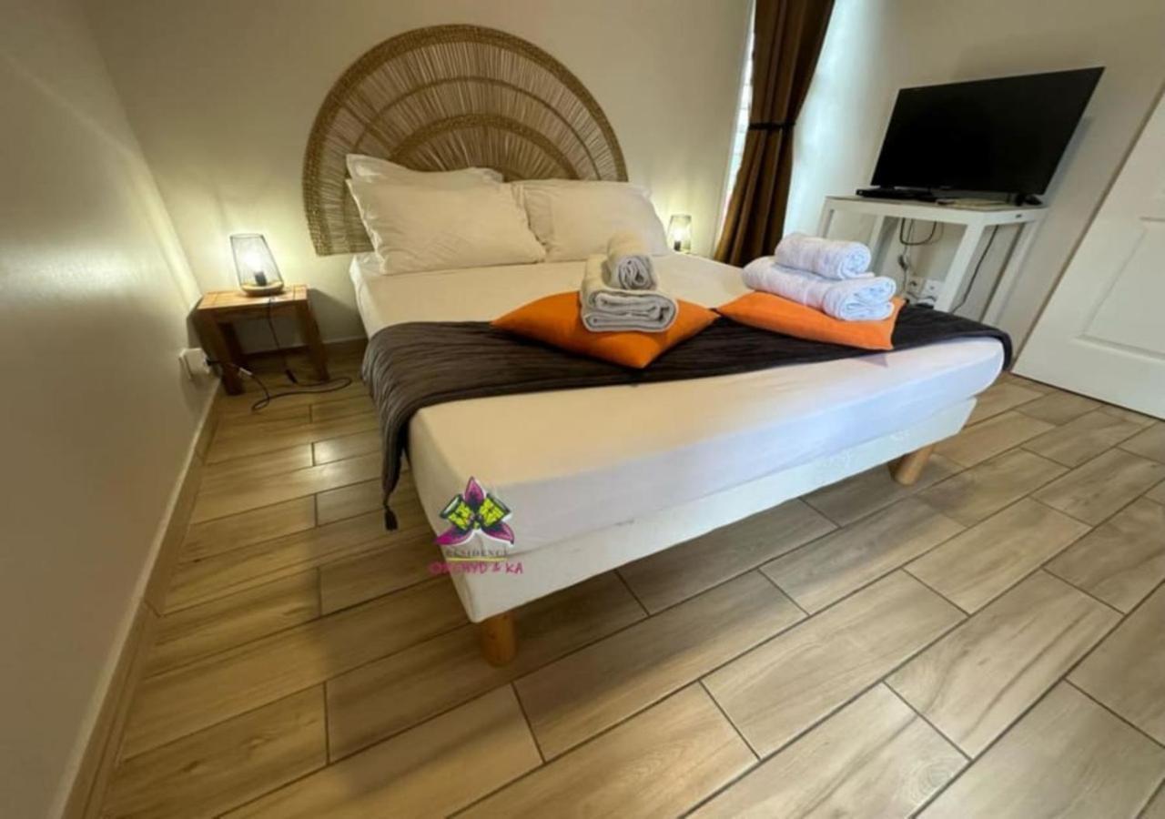 Piscine, Plages Bois Jolan Et Du Bourg, Jardin & Parking Prives, Sainte-Anne - Villas Orchyd & Ka ภายนอก รูปภาพ