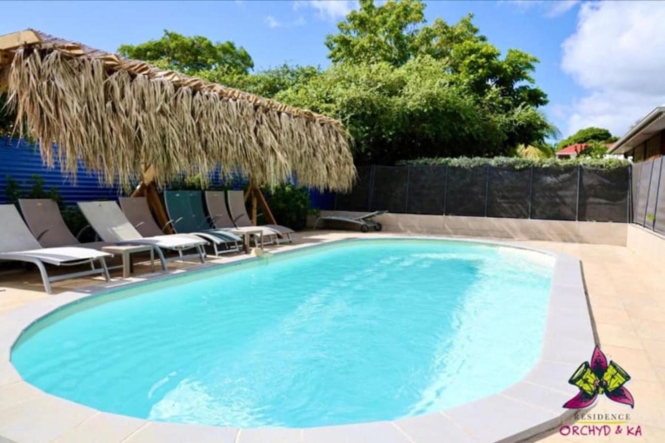 Piscine, Plages Bois Jolan Et Du Bourg, Jardin & Parking Prives, Sainte-Anne - Villas Orchyd & Ka ภายนอก รูปภาพ