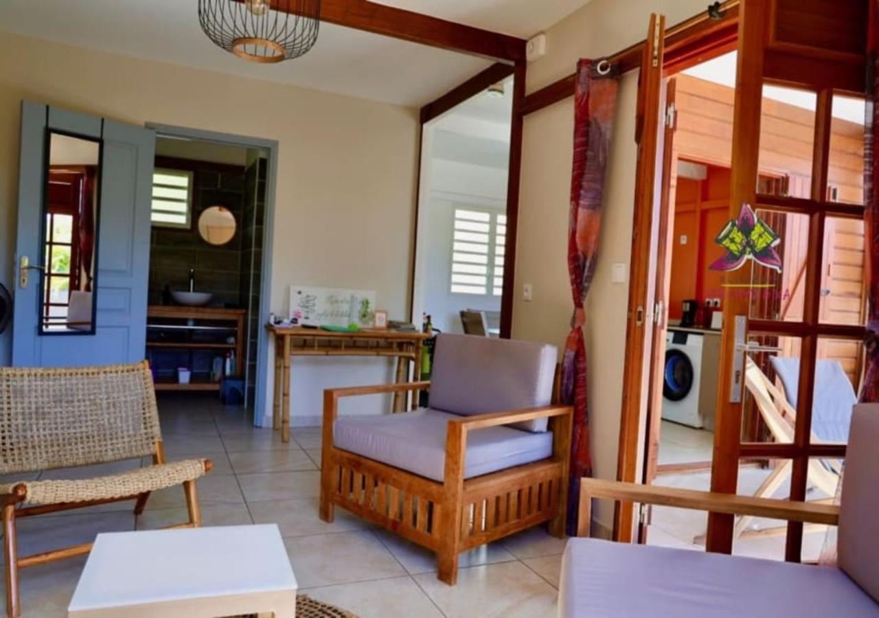 Piscine, Plages Bois Jolan Et Du Bourg, Jardin & Parking Prives, Sainte-Anne - Villas Orchyd & Ka ภายนอก รูปภาพ
